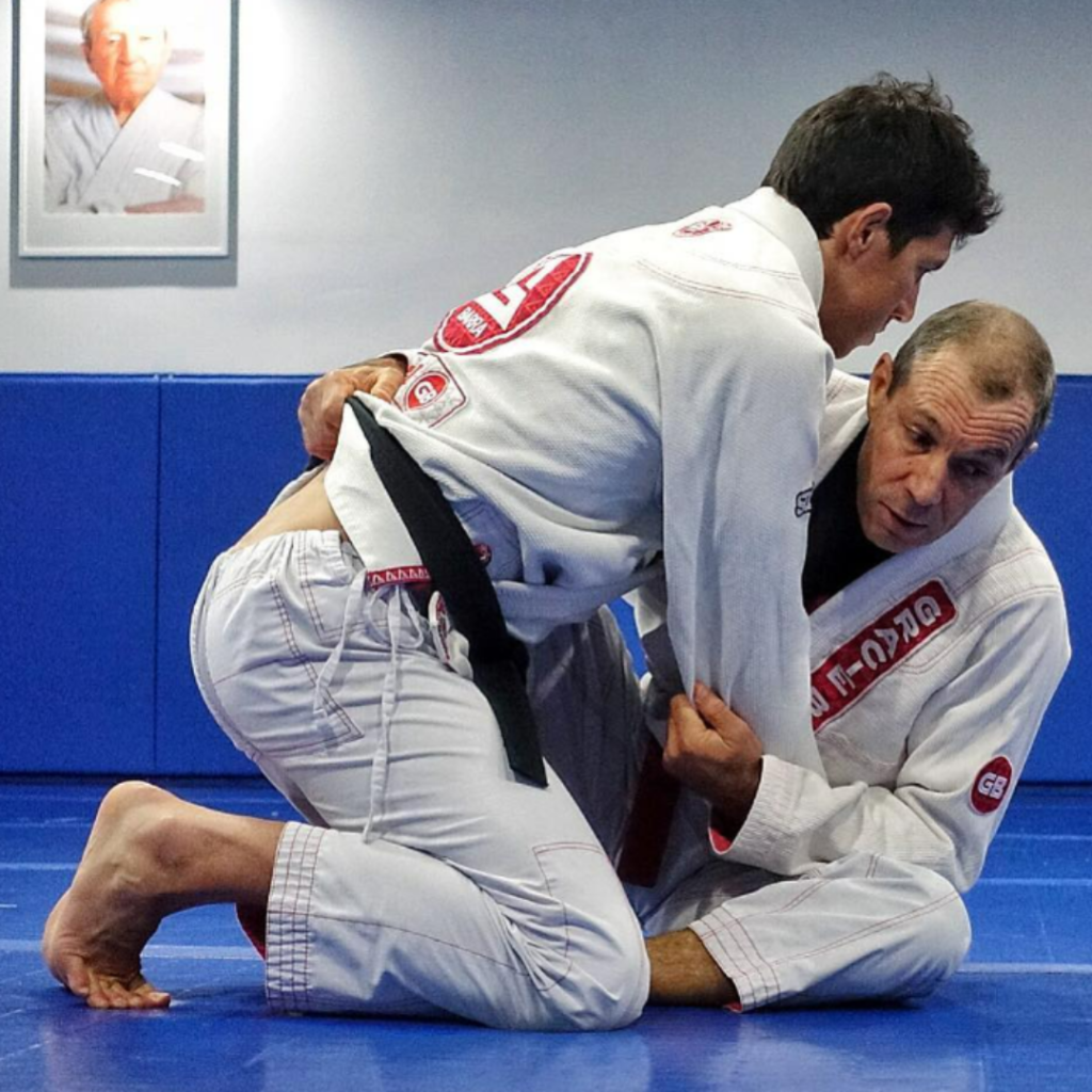 Black Belt Program instructor demonstrating a Jiu-Jitsu technique